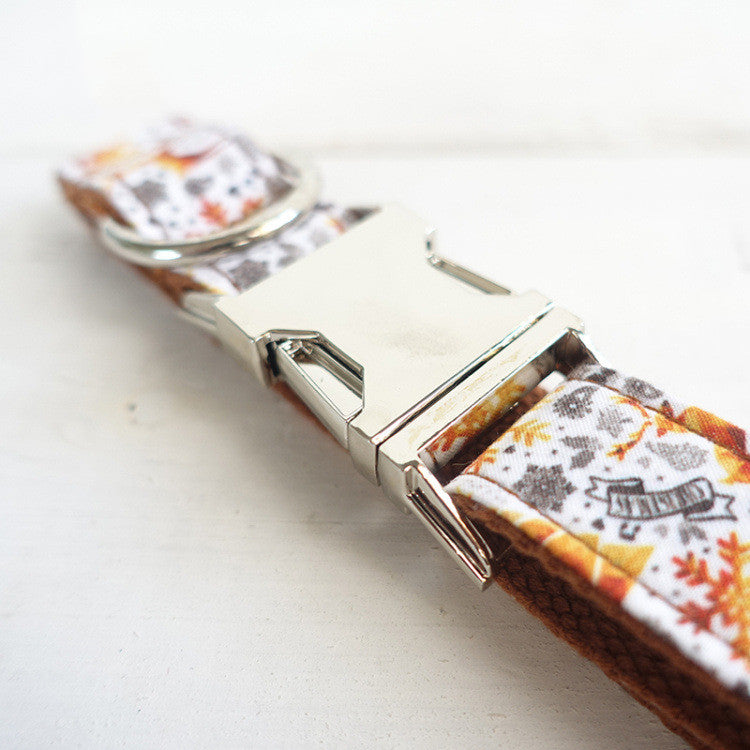 Golden Holiday Pup Collar by MUTTCO