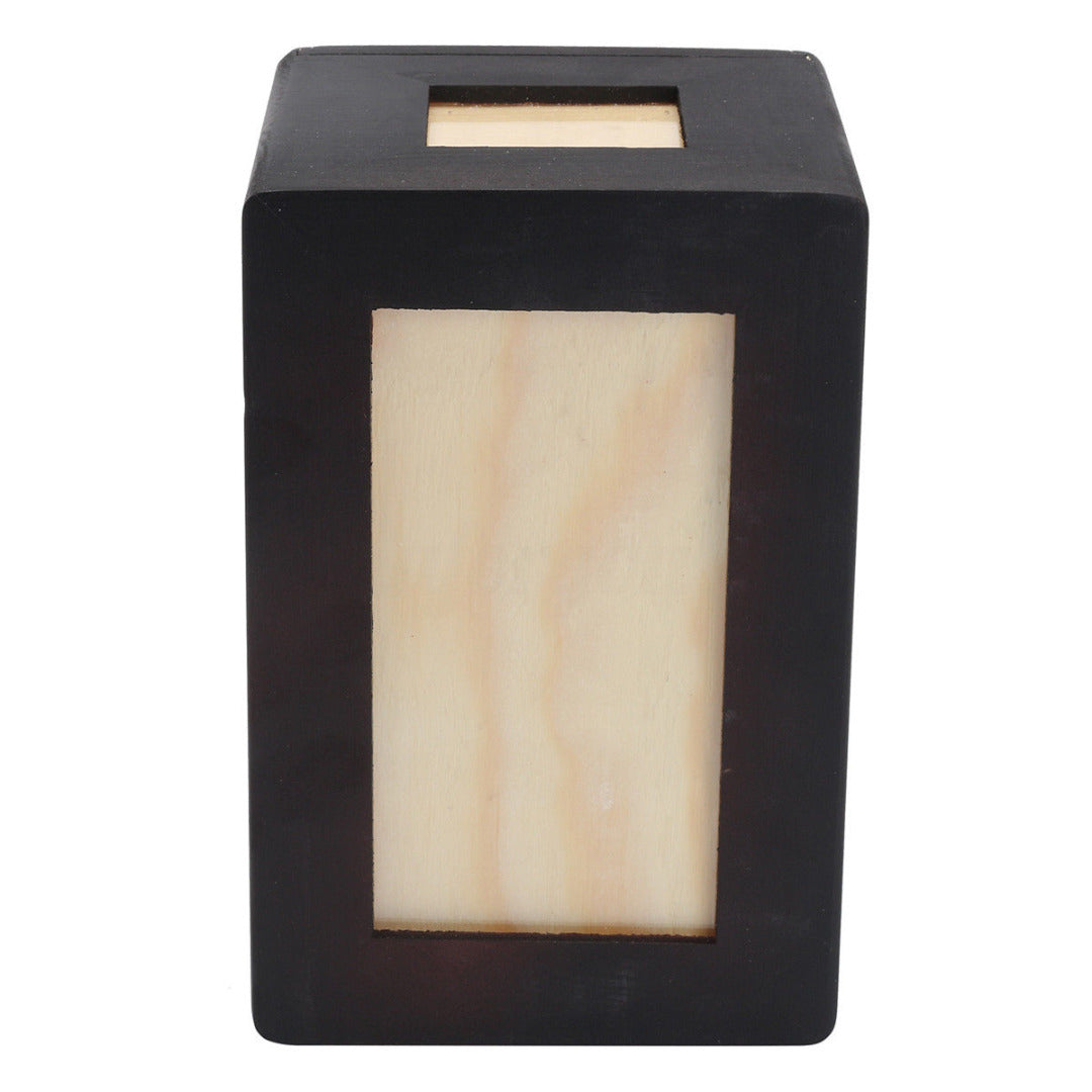 Cherished Cat Memorial Wooden Urn