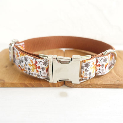 Golden Holiday Pup Collar by MUTTCO
