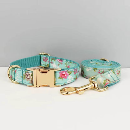 Blue Blossom Floral Set