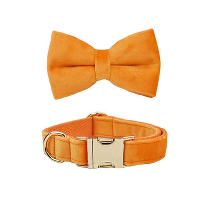 Orange Velvet Set